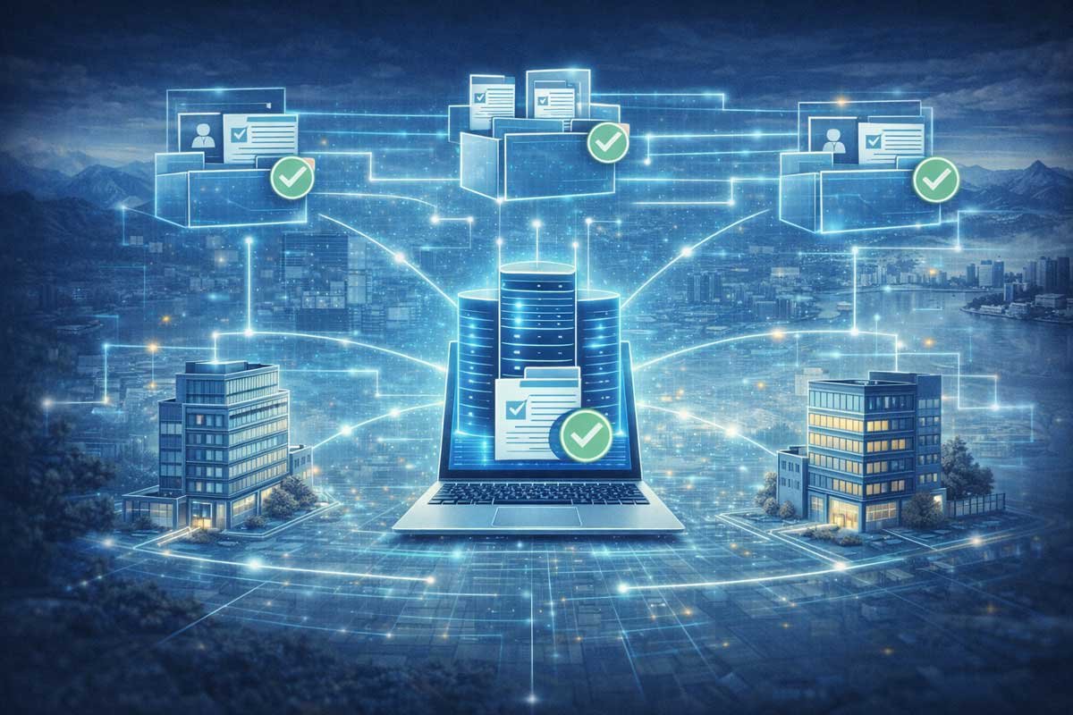 Centralization of Document Flow Among Remote Units