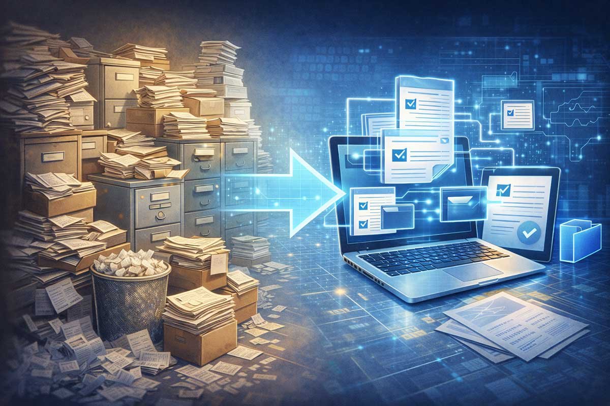 How to reduce paper archive costs: a practical transition to EDMS