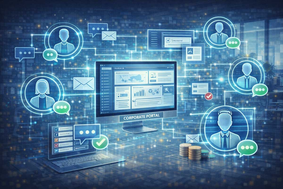 Automation of Internal Communications via a Corporate Portal