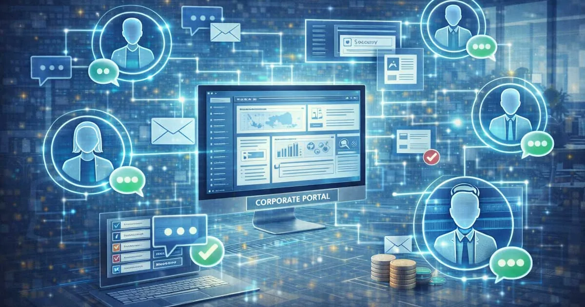 Automation of Internal Communications via a Corporate Portal