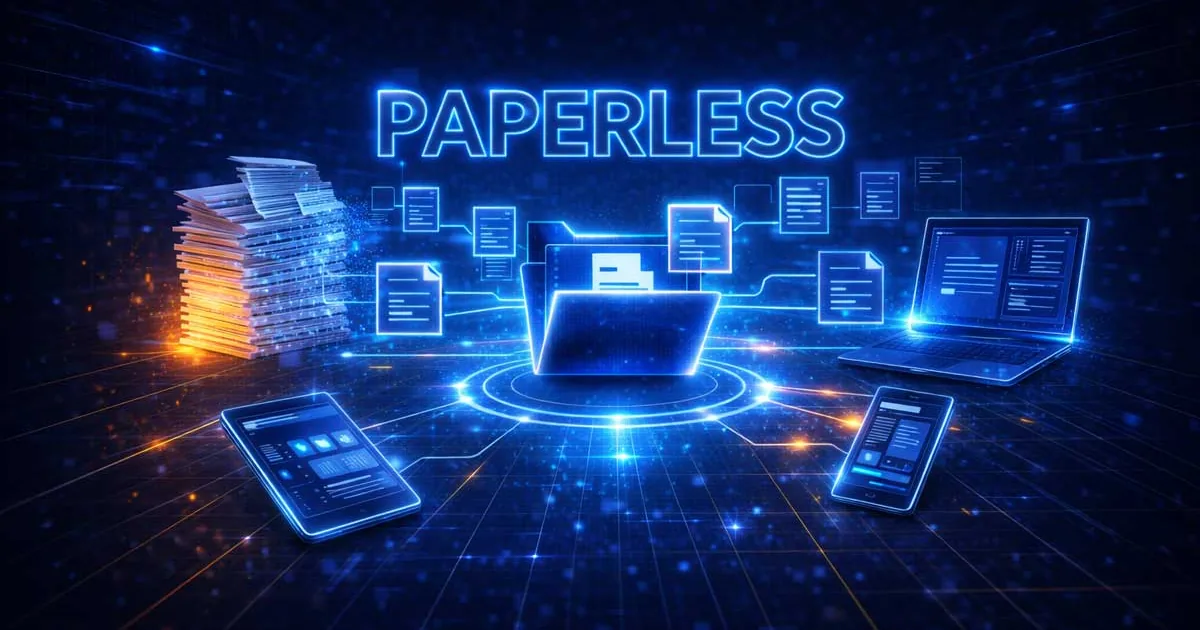 Paperless Concept: Architectural Preparation for a “Paper-Free” Mode