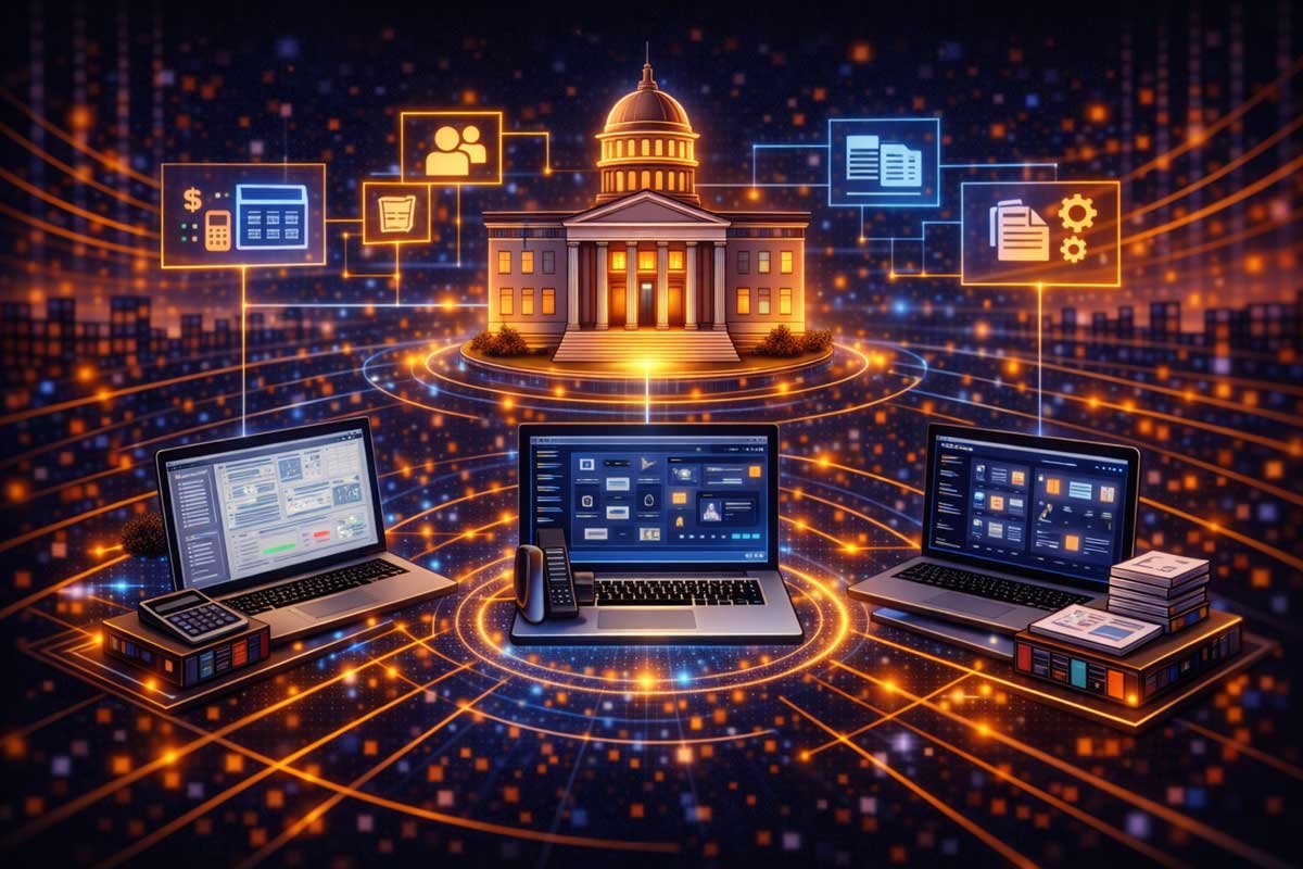 Integration of Accounting, HR, and Document Management Systems in a State Institution
